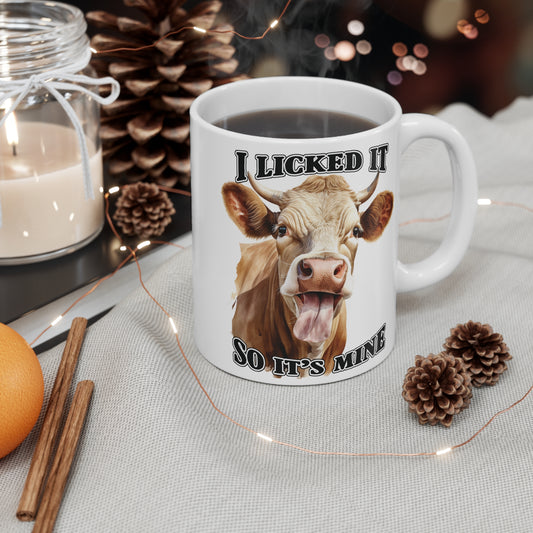 I Licked It Cow *CW110 Coffee Mug