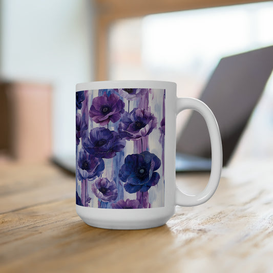 PurpleDelight Ceramic Mug 15oz