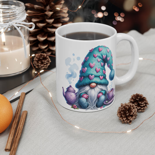Tea Time Gnome *G121 Coffee Mug