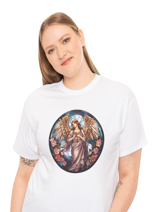 Stained Glass Angel #4 T-Shirt