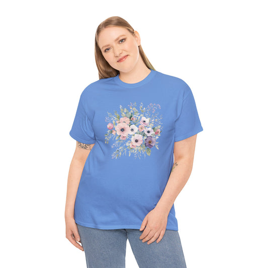 Water Color Flowers T-Shirt #1