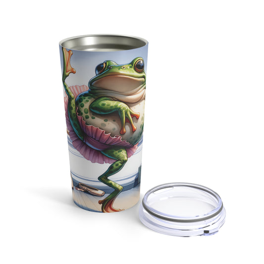 Ballerina Frog *Insulated Steel Body Tumbler Cup (20oz)