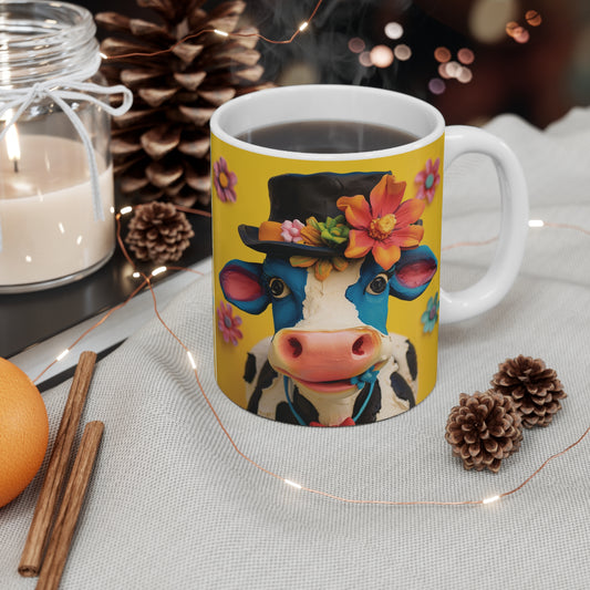 Clay Cow #1 Coffee Mug