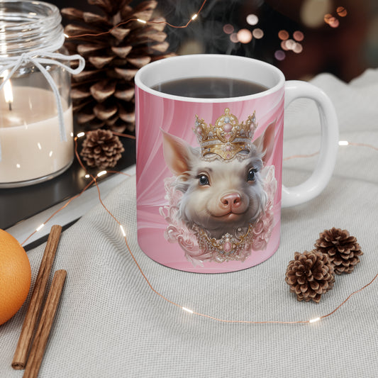 Queen Piggy *Coffee Mug