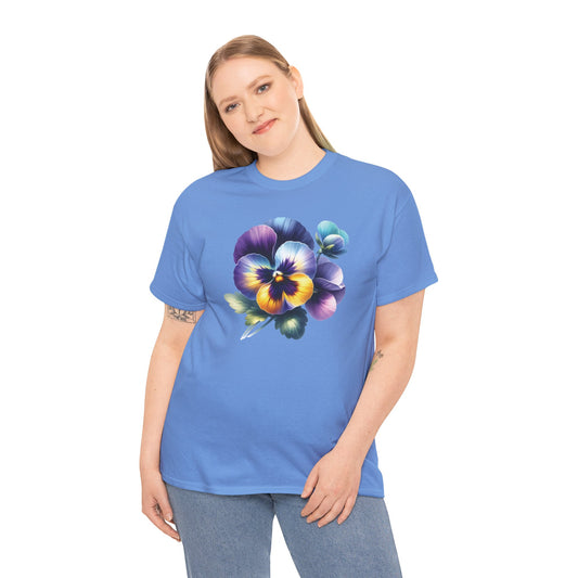 Pansy Flower T-Shirt