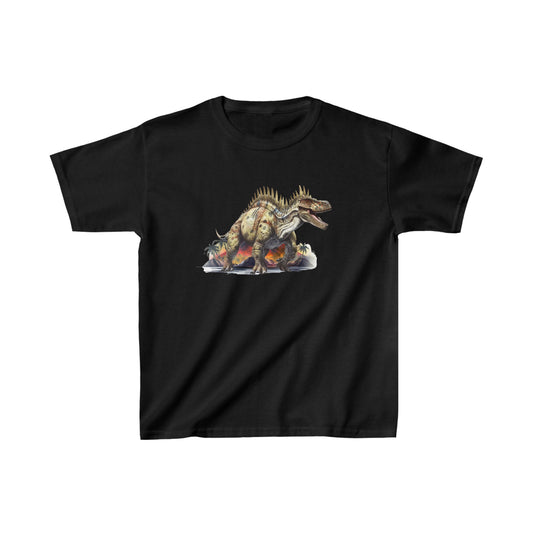 Dinosaur with Volcano *Kids T-Shirt