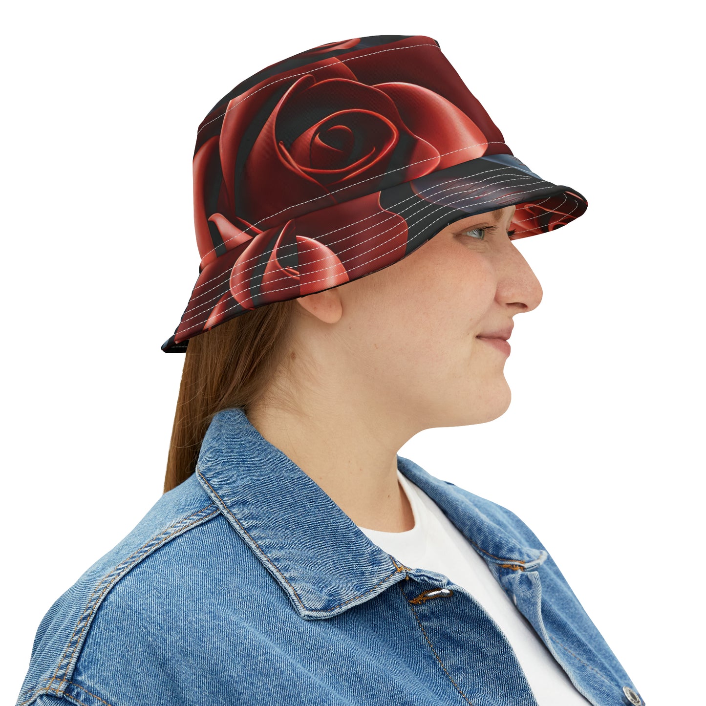 Red Roses Bucket Hat