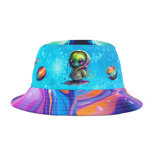 Do U Believe Alien Bucket Hat