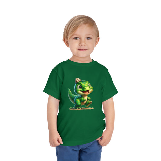 Little Green Dinosaur *Toddler T-Shirt