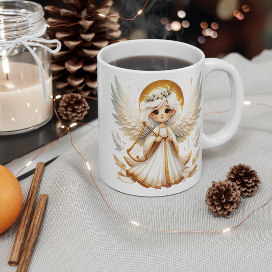 Golden Angel Coffee Mug