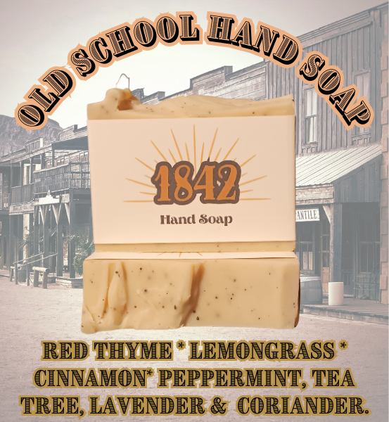 BDS 1842 Hand Soap *Handmade Natural Soap (4oz Bar)