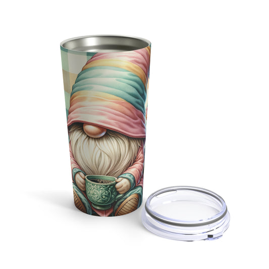 Coffee Time Gnome *Insulated Steel Body Tumbler Cup