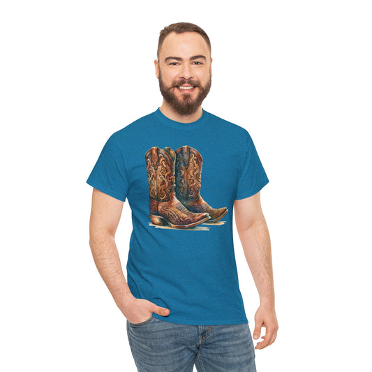 Leather Boots T-Shirt