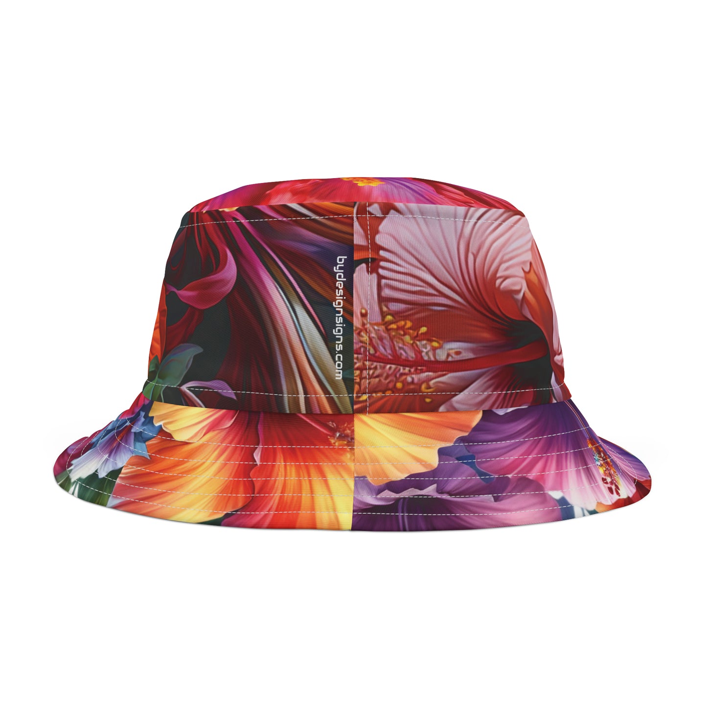 Tropical Hibiscus Flower Bucket Hat