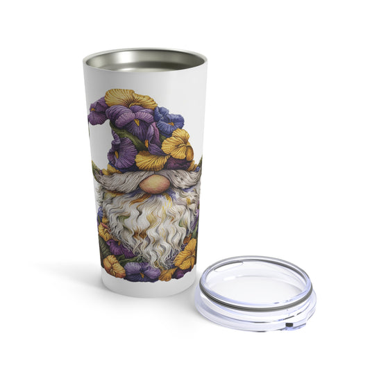 Flowerful Gnome *Insulated Steel Body Tumbler Cup