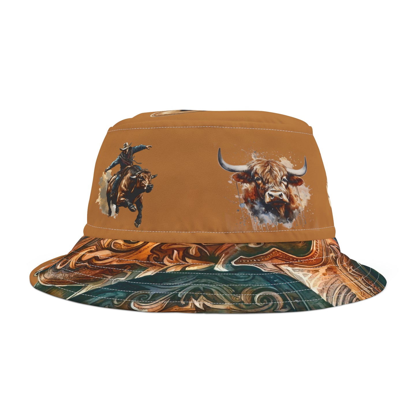 Bull Riding Bucket Hat
