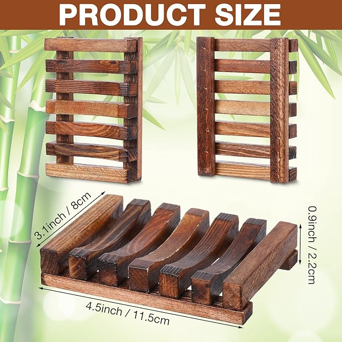 BDS Natural Wood Soap Saver Tray (1 Tray)