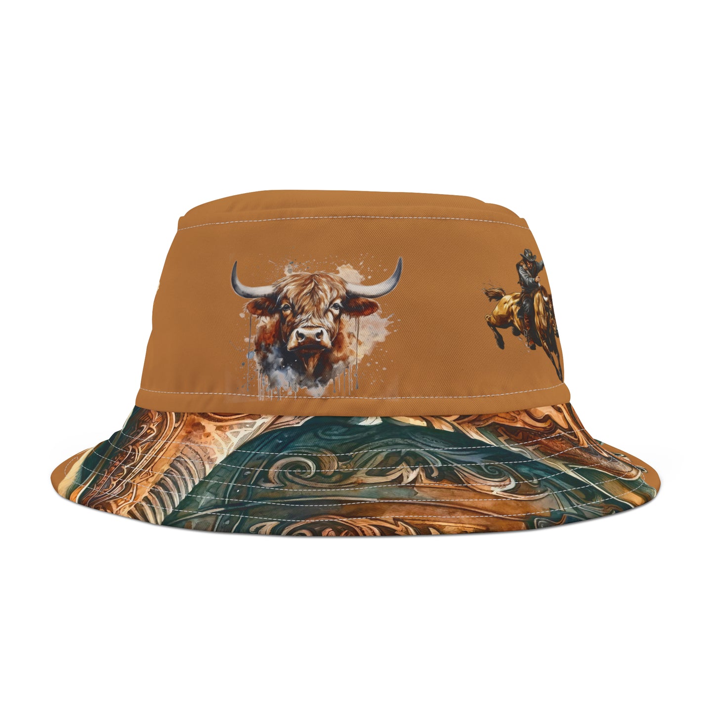 Bull Riding Bucket Hat