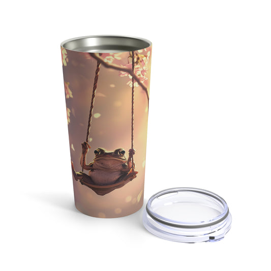 Frog on a Swing *Insulated Steel Body Tumbler Cup