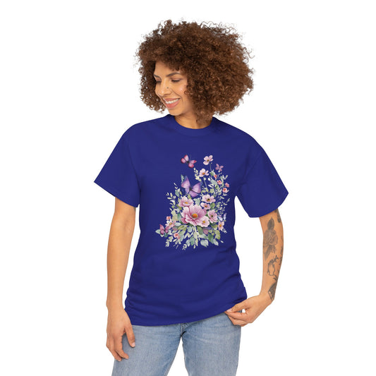 Butterflies & Flowers T-Shirt #3