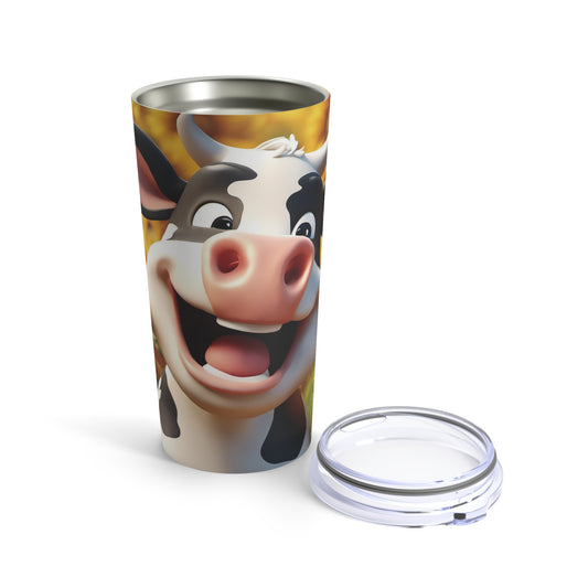 Funny Cow & Sunflowers *CW128 Tumbler
