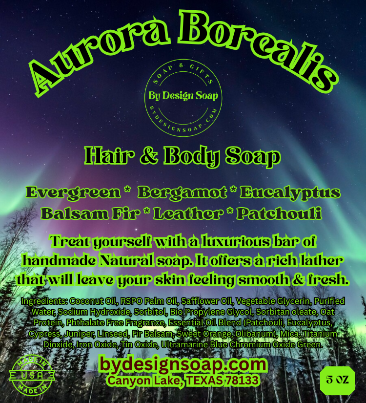 Aurora Borealis *Handmade Glycerin Soap (5oz)