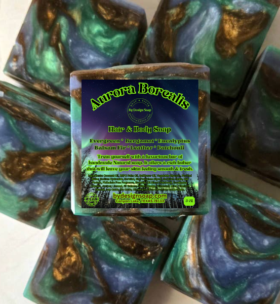 Aurora Borealis *Handmade Glycerin Soap (5oz)