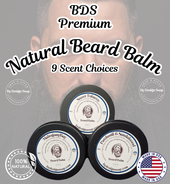 BDS Natural Beard Balms * (2oz. Tins)