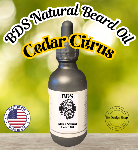 BDS Natural Beard Oil * Cedar Citrus