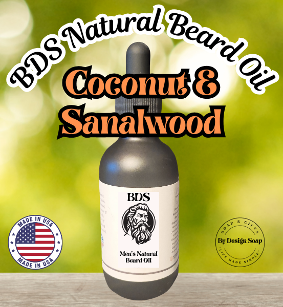 BDS Natural Beard Oil * Coconut & Sandalwood