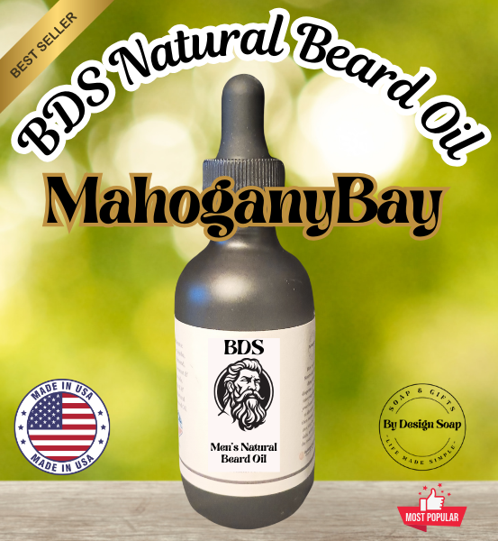 Natural Beard Oil * MahoganyBay