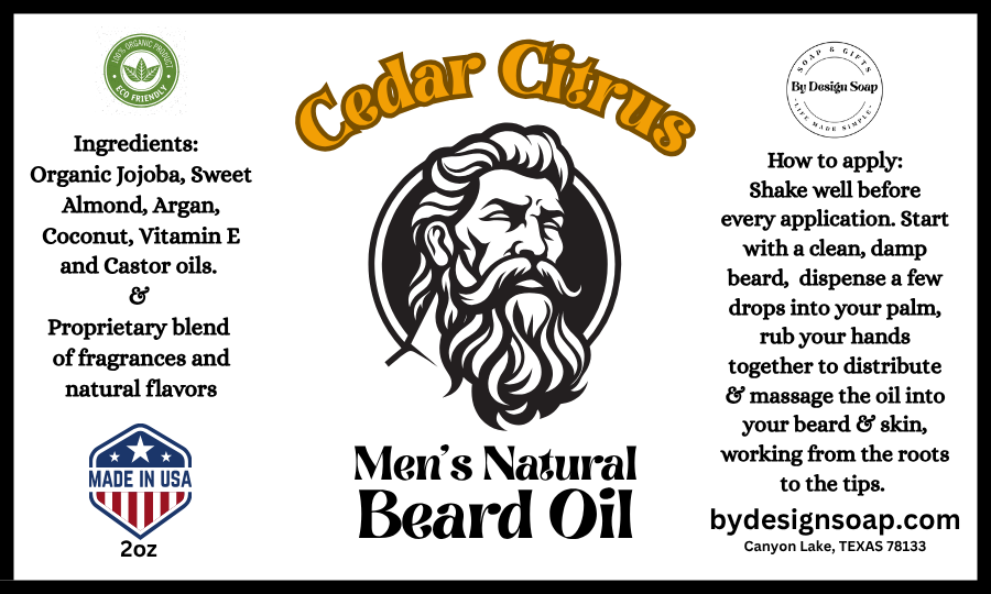 BDS Natural Beard Balms * (2oz. Tins)