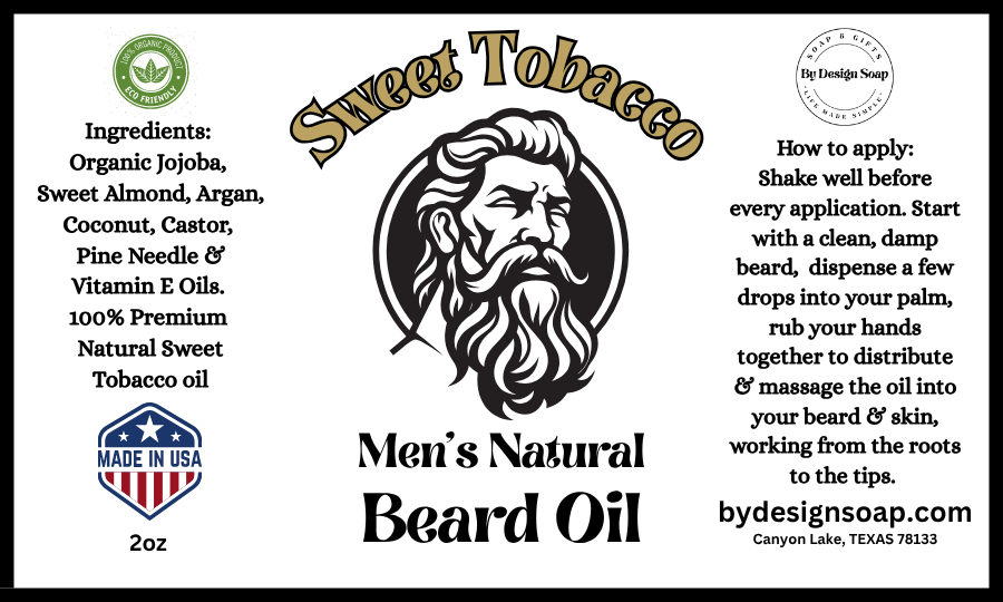 BDS Natural Beard Balms * (2oz. Tins)