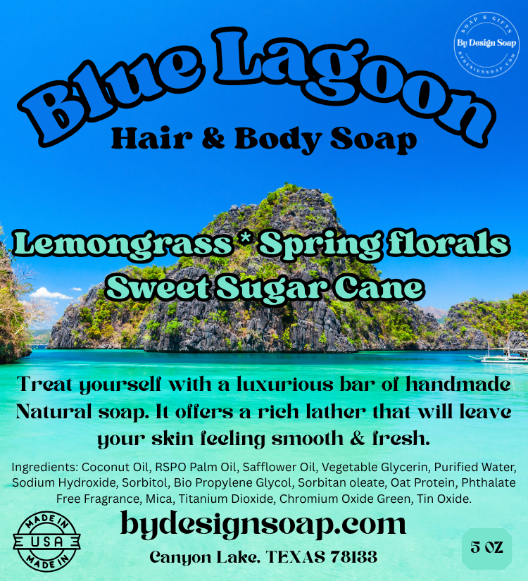 Blue Lagoon *Handmade Glycerin Soap (5oz)