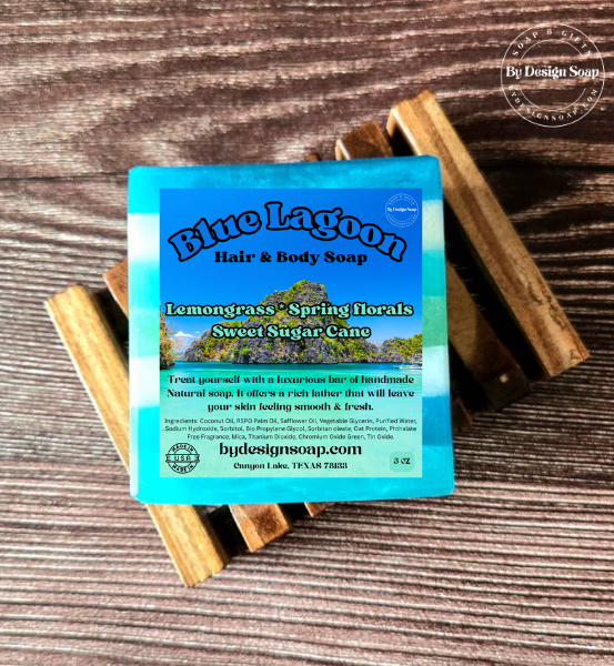 Blue Lagoon *Handmade Glycerin Soap (5oz)