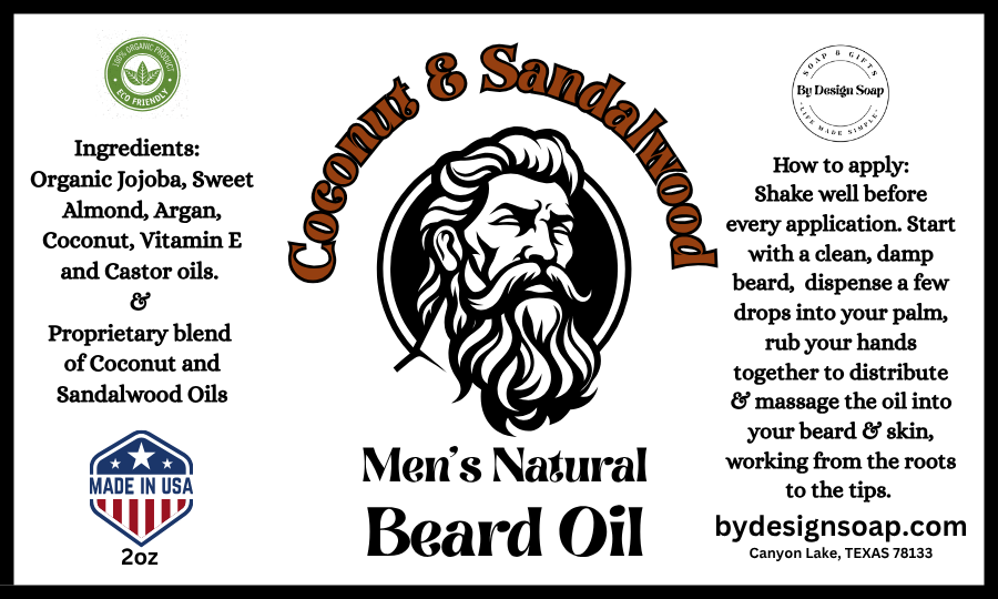 BDS Natural Beard Balms * (2oz. Tins)