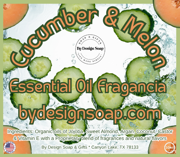Cucumber & Melon * Essential Oil Body Fragrance (10ml)