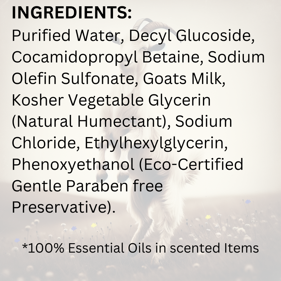 Goats Milk Shower Gel *Lavender (8oz) L&L