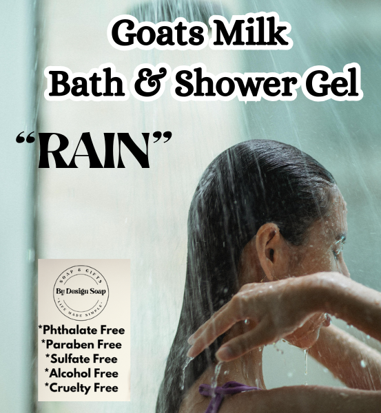 Goats Milk Shower Gel *Rain (8oz) L&L