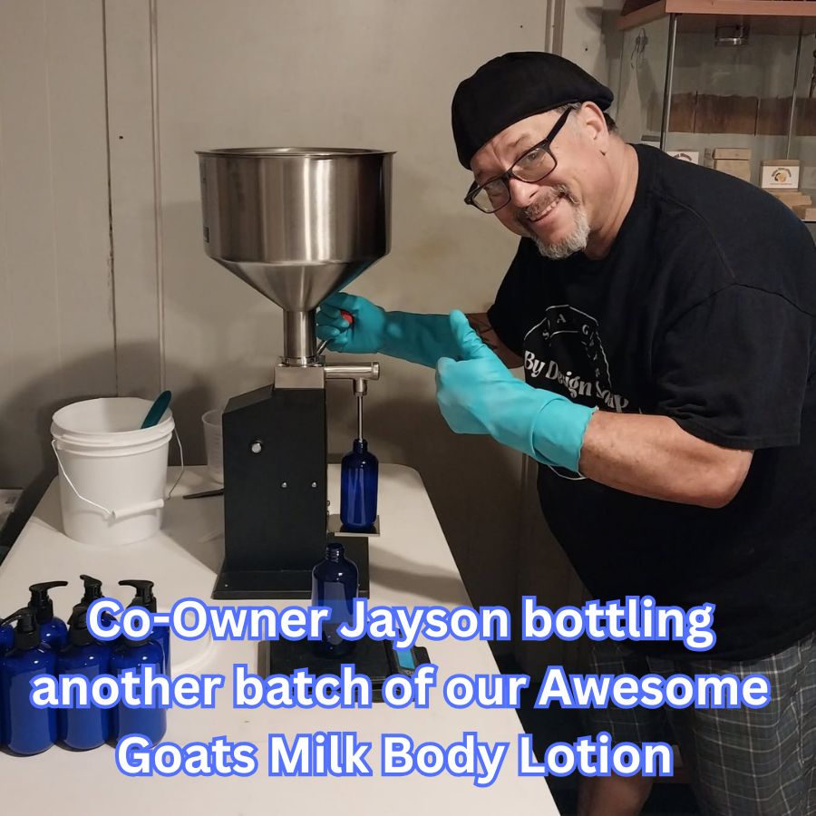 Goats Milk After Shave Lotion *Unscented (4oz) Glass Jar