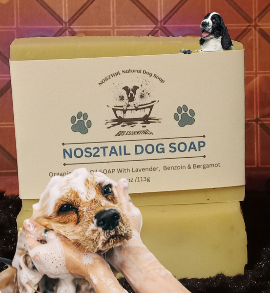 NOS2TAIL Natural Dog Soap Blue Edition *4oz
