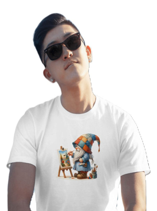 Picasso Gnome Painter *G124 T-Shirt