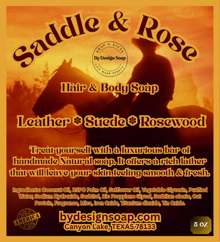Saddle & Rose *Handmade Glycerin Soap (5oz)