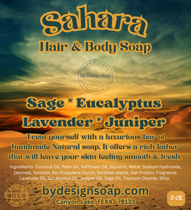 Sahara *Handmade Glycerin Soap (5oz)