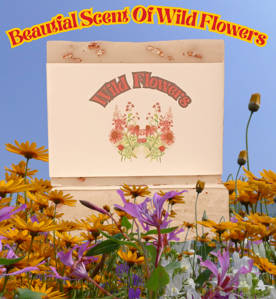 BDS Wild Flowers *Homemade Natural Soap (4oz)
