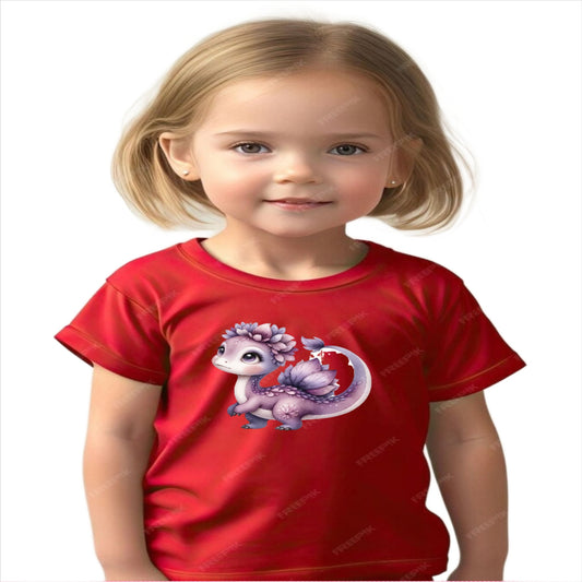 Little Cutie Purple Dinosaur *Toddler T-Shirt