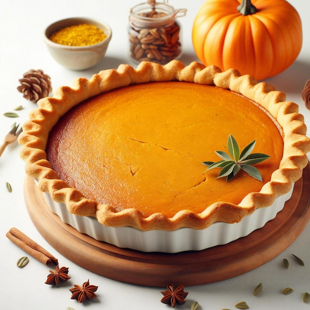 BDS Pumpkin Pie Delight *Wood Wick Soy\Wax Candle (8oz)