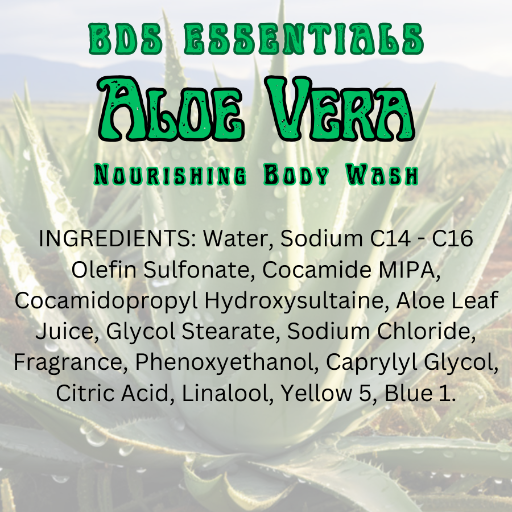 BDS Aloe Vera Nourishing Body Wash (8oz)