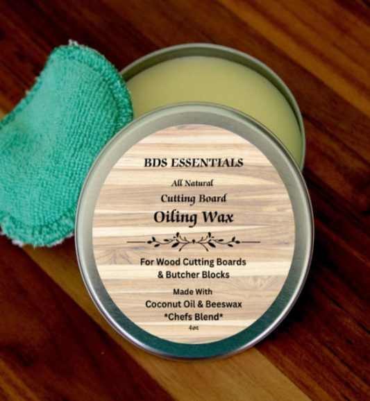 BDS ESSENTIALS *Natural Cutting Board Wax (4oz)