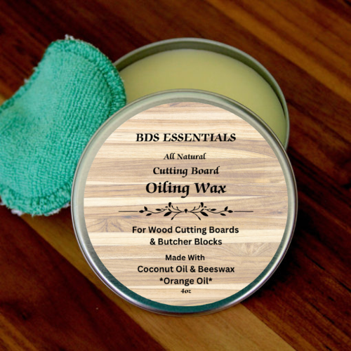 BDS ESSENTIALS *Natural Cutting Board Wax (4oz)